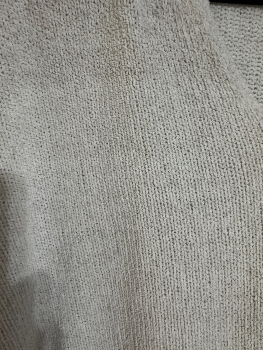 Aerie Light Gray Hooded V-Neck Knit Oversized Pullover size small. - Picture 5 of 12